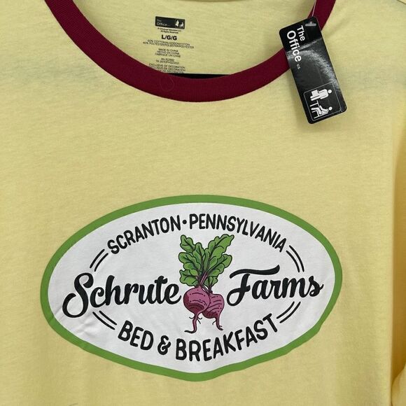 The Office Schrute Farms Tee NWT Sz L - Picture 2 of 5